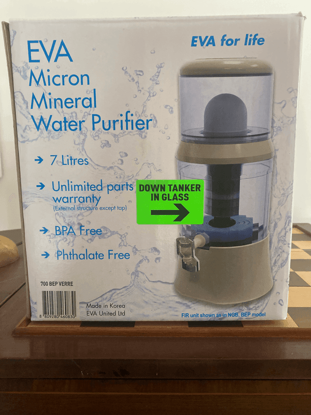 Micron mineral water purifier 7 liters (Eva United Ltd)