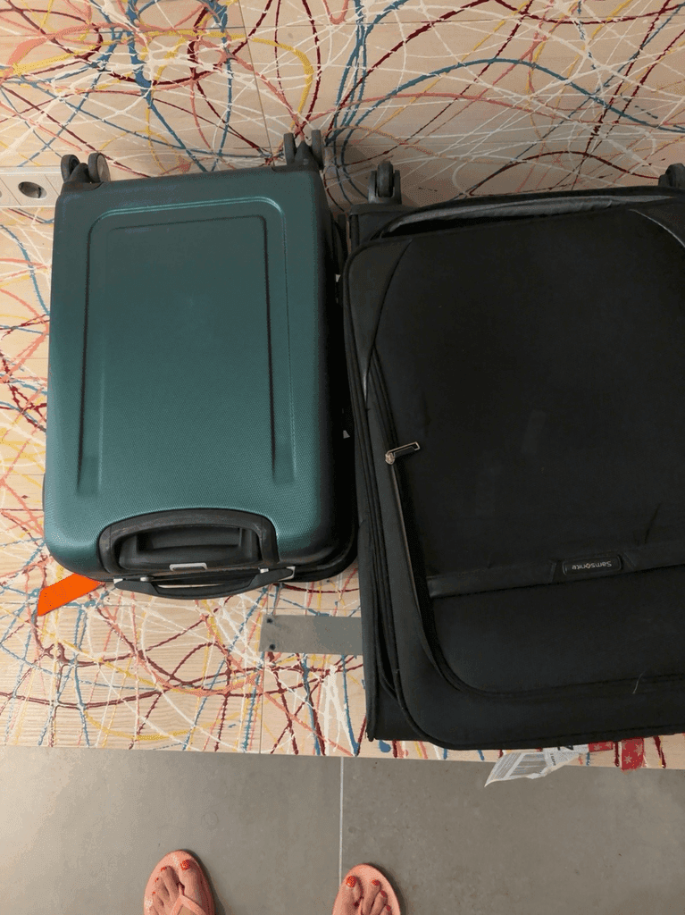2 Samsonite-Koffer.