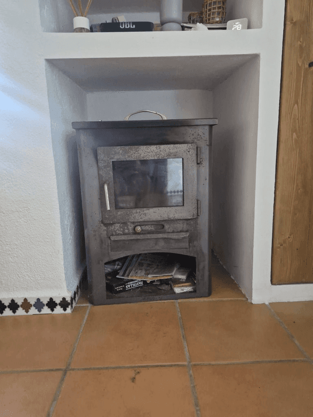 Fireplace with Built-in Oven for Sale