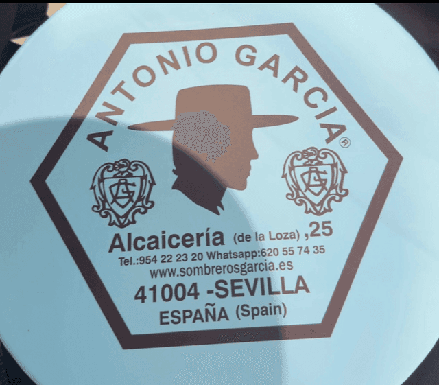 Authentic Antonio García Panama Hat, Size L (59–60 cm), New with tags