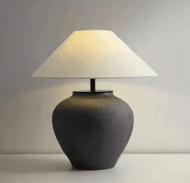 Vintage Ceramic Floor Lamps Retro Bedroom Table Stand lamps Living Room