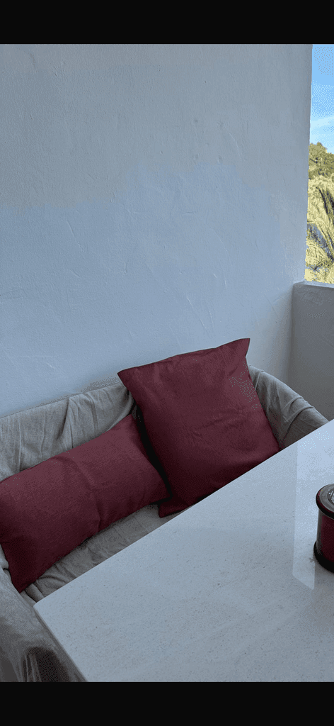 2 cojines rosas de Zara Home