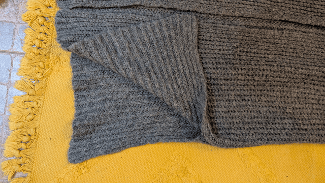 Abrigo cálido de lana